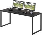 SHW Home Office 48-Inch Computer Desk, Black SHW