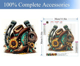 JFYHAB Diamond Painting Kits for Adults, Cowboy 5D Diamond Art Kits for Beginner DIY Full Drill Diamond Dots Crystal Craft Kits for Home Wall Decor Gifts 11.8x11.8 inch JFYHAB