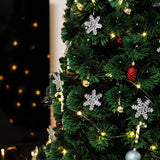 LJLNION 1000 LED Fairy String Lights, 328FT Long Outdoor Christmas Lights, Waterproof IP65 Green PVC Copper Wire Lights, 8 Lighting Modes Plug in for Xmas Tree Holiday Party Wedding Decor, Warm White LJLNION