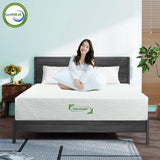 Viscologic 6 Inch Twin Mattress Gel Infused Cool Sleep & Pressure Relief, Medium Firm Mattress CertiPUR-US Certified, Bed in a Box High Density Supportive Reversible Removable Zippered Cover Viscologic