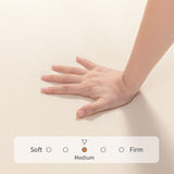 Dyonery 6 Inch Twin Mattress, CertiPUR-US Certified Green Tea Memory Foam Mattress in a Box Fiberglass Free, Kids Mattress for Bunk Bed, 38"×75"×6", Beige Dyonery