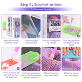 ROOHOME Fantasy Hoping Tree Diamond Painting Kits for Adults and Beginners - Unique DIY Gifts Diamond Art Kits - Diamond Dots for All Ages and Skill Levels Birthday Gifts for Women ROOHOME