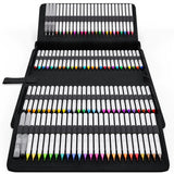 CHROMATEK 108 Watercolor Pens Set | Including 15 Page Pad & Online Video Tutorial Series | 5 Aquapens & 100 Unique Colors | Real Brush Pens | Easily Blendable, Vivid and Smooth CHROMATEK