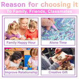 Snuqevc 5D Diamond Painting Kits Painted Art Unicorn | DIY Canvas Gemstone Painting Kit Digital Oil Painting Crafts | for Home Decor Room Decor | Gifts for Friends (8x12inch) Snuqevc