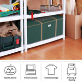 Rolling Christmas Tree Storage Bag - Heavy-Duty Storage Bags for 12FT Artificial Trees, Seasonal Décor, Packing, Moving, and More by Elf Stor (Green) Elf Stor