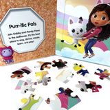 Gabby's Dollhouse My First Puzzle Book - Jigsaw Puzzles for kids, 10-page board book, 5 puzzles to enjoy Phidal