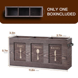 MINCORD Wood Flatware, Cutlery, Kitchen Utensil & Silverware Caddy Organizer Bin Holder for Kitchen Countertop, Perfect for Forks, Spoons, Knives MINCORD