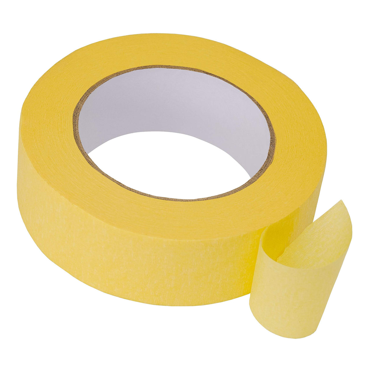 Lichamp 5-Pack Automotive Refinish Masking Tape Yellow 36mm x 55m, Cars Vehicles Auto Body Paint Tape, Automotive Painters Tape Bulk Set 1.4-inch x 180-foot x 5 Rolls Lichamp