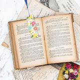 ASUNFO 50 Pcs Sublimation Bookmark Double Sided Blank Bulk Heat Transfer DIY Bookmarks with Tassels for Crafts ASUNFO