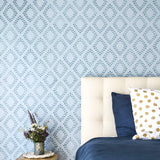 STENCILIT® Diamonds Wall Stencil for Painting - Large 24 x 39 in, Geometric Wall Stencils for Painting Large Pattern, Scandinavian Wall Stencil STENCILIT