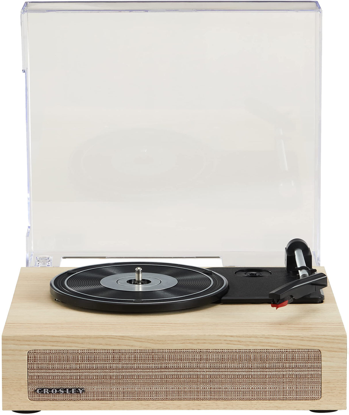 Crosley CR6042A-NA Scout 3-Speed Bluetooth Turntable with Built-in Speakers, Natural Crosley