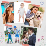 Therwen 30 Pcs Sublimation Metal Blanks Sublimation Sign Blanks Sublimation Blanks Aluminum Sheet Photo Blanks White Sublimation Panel Wall Aluminum Plate for DIY Printing Wall Decor(8 x 10 Inch) Therwen