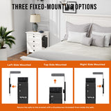 RPNB Mounted Firearm Gun Safe with Auto Open Lid 4-Digit PIN Keypad Lock Handgun Safe RPNB