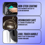 Belaco Air Fryer, 2.1Qt Digital Display, Rapid Air Circulation, Air Fryers, 60 Min Timer, Small Air Fryer, Adjustable Temperature, Dishwasher Safe Basket BEL-AF-02 Belaco