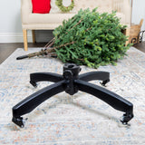 [Universal Rolling Christmas Tree Stand] - Adjustable to Fit Fake Trees Up to 9 Feet Tall | Tree Keeper TreeKeeper