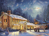 Buffalo Games - Thomas Kinkade - National Lampoon's Christmas Vacation - 100 Piece Jigsaw Puzzle for Families -Challenging Puzzle Perfect for Game Nights - Finished Size is 15.00 x 11.00 Ceaco