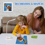 Leixonl Diamond Art Kits for Kids with Framed (7 in) Cartoon Animals DIY Gem Art Painting - Arts & Crafts Gifts for Beginners & Teens (Dog) Leixonl