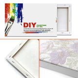 JOOZ Paint by Numbers Kit for Adults with Frame, Flowers Adult Paint by Number Kits with Easel, DIY Flowers Acrylic Oil Painting Kit Framed for Home Wall Decor 8x12 Inch JOOZ