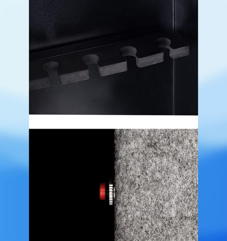 Quicktec Larger and Deeper Rifle Safe, New and Improved Gun Safe for 5-6 Rifles and Shotguns for Home, Quick Access Gun Storage Cabinet (w or w/o Scope) with Pistol Lockbox Silent Mode quicktec