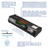SINCHI Auto Sense, 3-10 mil Laminating Machine for Office and School, 50-Second Warm-up, 40 Inches/Minute, Never-Jam, Heavy Duty, 13-inch Thermal Laminator Machine 11x17 SINCHI
