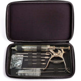 Meat Injector Syringe Stainless Steel Outdoor Meat Kit Marinade Flavor Food Injector Syringes with 3 Marinades Needles Grill Smoker Injectors Professional Syringe Held Culinary Barbecue Tool For BBG Milagroso