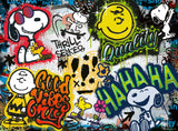 Ravensburger Peanuts Graffiti 500 Piece Jigsaw Puzzle - 12000389 - Handcrafted Tooling, Made in Germany, Every Piece Fits Together Perfectly Ravensburger