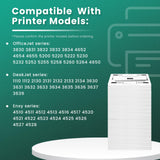 GREENBOX Remanufactured 63XL High Yield Ink Cartridge Combo Pack Replacement for HP 63XL 63 XL OfficeJet 3830 5255 5258 Envy 4520 4512 4513 4516 DeskJet 1112 1110 3630Printer Ink(1 Black 1 Tri-Color) GREENBOX