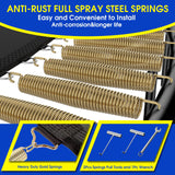 SKYUP 2025 Upgraded 8 10 12 14 15 16 FT 1500lbs Tranpoline for Kids and Adults with Light+Sprinkler+Socks, Recreational Tranpoline with Basketball Hoop, Ladder, ASTM Approved Tranpoline for 7-10 Kids SKYUP