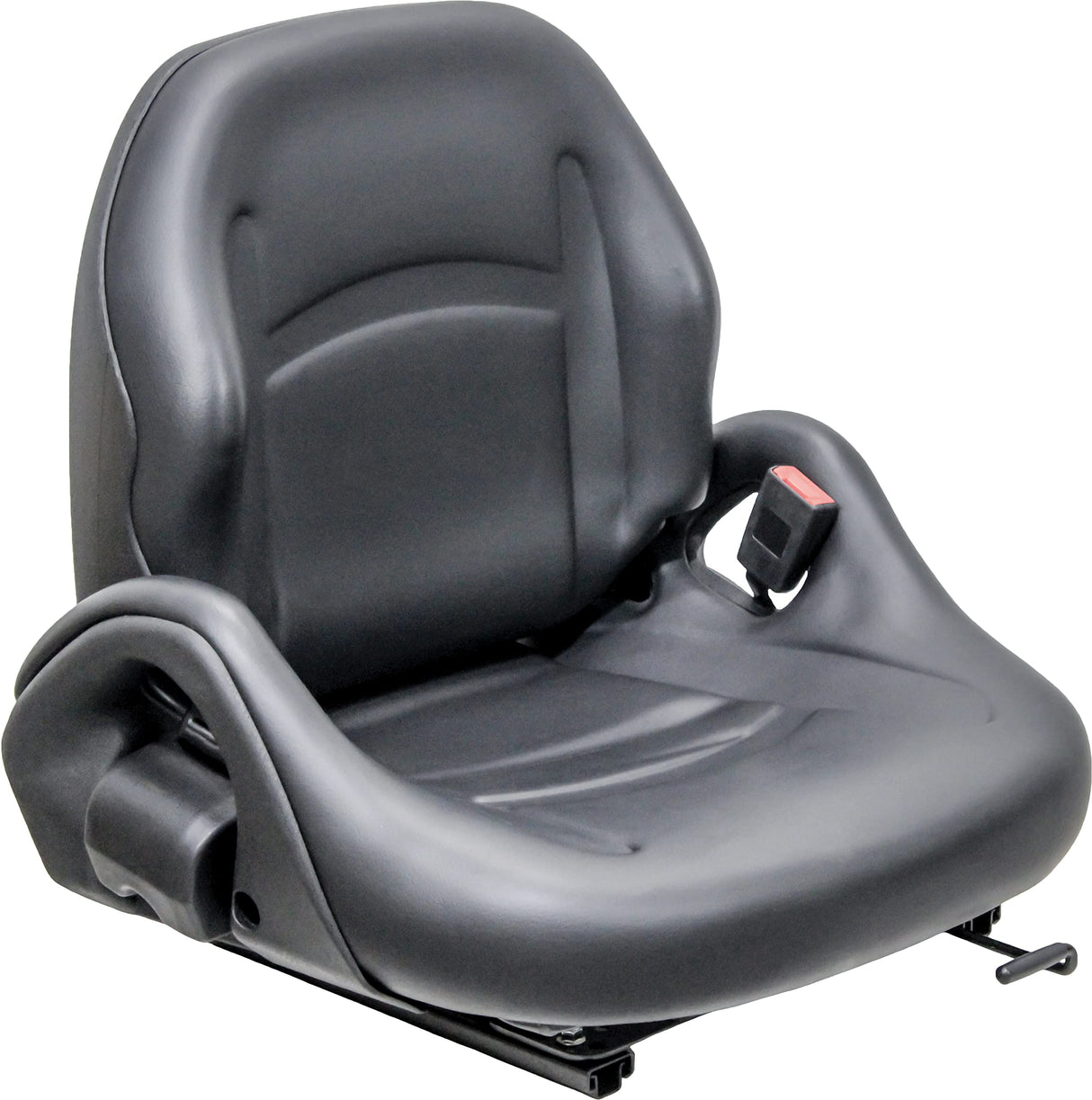 Uni Pro Universal Forklift Seat - Fits Toyota, Daewoo, Komatsu, Nissan, Mitsubishi, and TCM Uni Pro