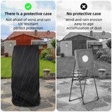 Axe Throw Target Game Cover，Heavy Duty Steel Frame Axe Throw Target Game Cover compatible with EastPoint - 65 x 26 x 38inch - Outdoor All Weather Waterproof, Anti-UV,Fade Resistant Material AYIXITIELU