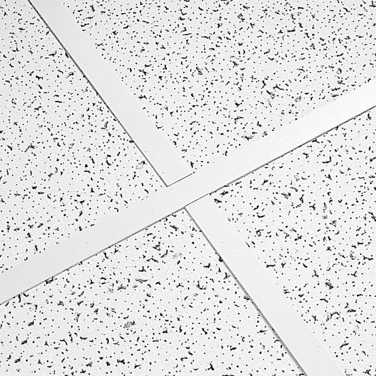 Armstrong Ceiling Tiles; 2x4 Ceiling Tiles - 12 pcs White Ceiling Tiles; Acoustic Ceilings for Suspended Ceiling Grid; CORTEGA 769 Armstrong