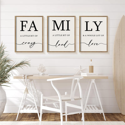 Heiple Family Wall Decor 11"x14" Framed Wooden Wall Sign for Home Decor Farmhouse Vintage Rustic Living Room Minimalist Family Wall Art (Brown, 11”x14”)