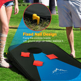 Himal Collapsible Portable Corn Hole Boards with 8 Cornhole Bean Bags (3 x 2-feet) Himal
