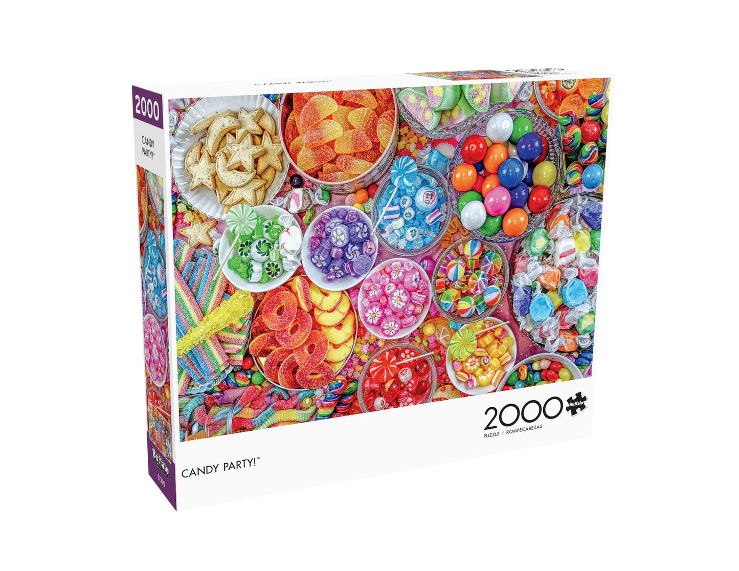 Buffalo Games - Candy Party! - 2000 Piece Jigsaw Puzzle - WoodArtSupply