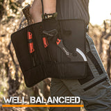 ANTARCTICA Throwing Axes and Throwing Knives Set 3 Pack 11" Full Tang Stainless Steel Tomahawks and Throwing Knives with Whetstone Tool Sharpener Well-Balanced Throwing Axes for Beginners ANTARCTICA