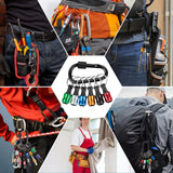 12PCS Bit Holders 1/4 Socket, Hex Shank Screwdriver Bit Holder for Impact Driver Drill Bit Keychain Extension Bar Quick Release Easy Change, Screwdriver Bit Holders for Tools & Home Improvement Gift FACAINCXS