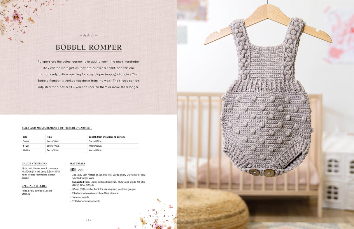 Timeless Textured Baby Crochet: 20 heirloom crochet patterns for babies and toddlers David & Charles