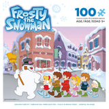 Ceaco - Frosty The Snowman - Follow Frosty - 100 Piece Jigsaw Puzzle Ceaco