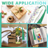 Koala Paper Sublimation Blank Bookmarks 30 Packs, MDF Bookmarks with Holes and Colorful Tassels, Double-Sided Printed Heat Transfer Bookmarks for DIY Craft Projects KOALA PAPER