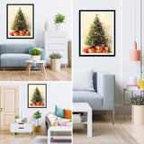 MXJSUA 5D Christmas Tree Diamond Painting Kits for Adults, Full Drill Christmas Diamond Art Kits Diamond Dots for Beginners Craft Kits for Home Wall Decor Gifts 12x16 inch MXJSUA