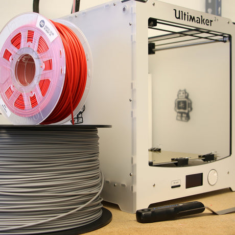 Gizmo Dorks HIPS Filament for 3D Printers 3mm (2.85mm) 5kg, White Gizmo Dorks
