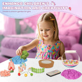 Nicella Unicorn Light-Up Terrarium Kit for Kids - LED Night Light Birthday Gift for Girls Ages 4 5 6 7 8-12 Year Old - Unicorn Toys for Girls - DIY Arts and Crafts Kit for Kids - Best Presents Nicella