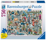 Ravensburger Athletic Fit 750 Piece Large Format Jigsaw Puzzle for Adults - 16940 - Every Piece is Unique, Softclick Technology Means Pieces Fit Together Perfectly Ravensburger
