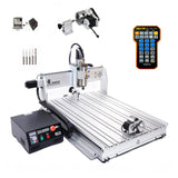 US Stock! USB Port 8060 2.2KW CNC Router/CNC Engraving milling and Drilling Carving Machine + Limit Switch CNC Engraver ALQALAA ROASTERY