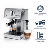 De'Longhi 15 Bar Pump Espresso and Cappuccino Machine with Premium Adjustable Frother, Stainless Steel, ECP3630 De'Longhi