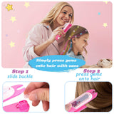 Jewelry Making Kit & Hair Gem Stamper for Girls 6-12, DIY Necklace & Bracelet Making Kit, Princess Crafts & Fashion Designer Kits for Kids Ages 6-12, Birthday Gift GrandSail