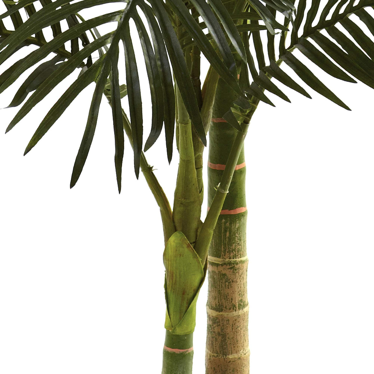 Nearly Natural 5ft. Golden Cane Palm Artificial Tree, Green Nearly Natural