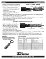 PSI Woodworking PKHASET1 Handle Anything Chuck System for Woodturning Project Kits PSI Woodworking
