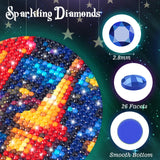 EATUKYIC DIY 5D Diamond Art Painting Kits for Adults Zodiac Capricorn Easy for Beginner Round Full Drill Pait by Diamond Art Cross Stitch Mosaic Gems Craft for Home Decoration Gift 30x40cm EATUKYIC