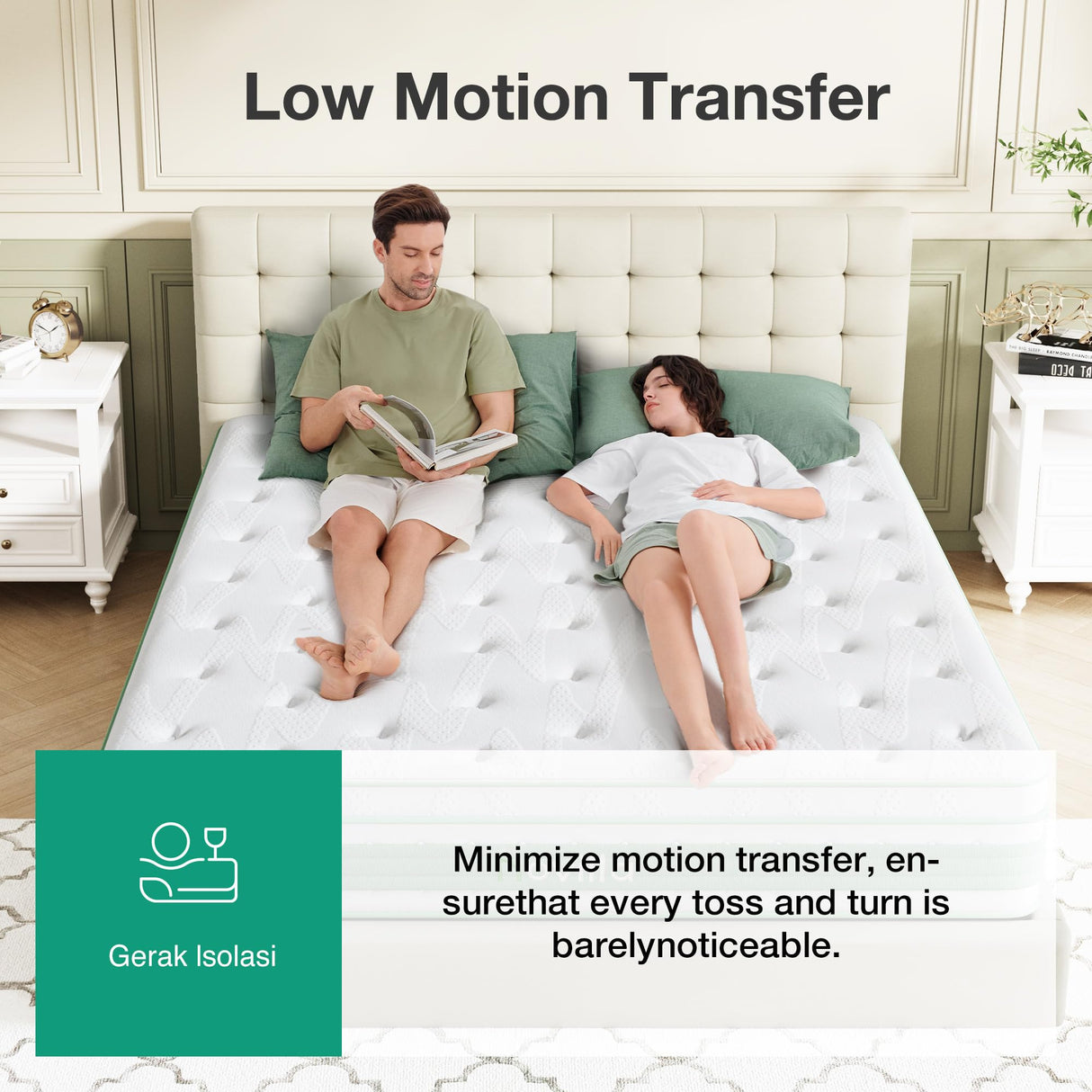 Novilla King Size Mattress 14 Inch, Hybrid Mattress King for Motion Isolation, Gel Memory Foam with Pressure Relief for Cool Night Sleep, Medium Firm Mattresses with Pillow Top, Certipur-Us Certified Novilla